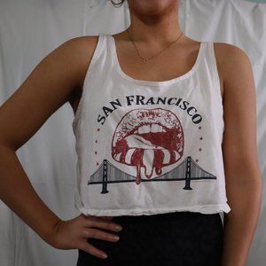 Brandy Melville San Francisco Crop Top
